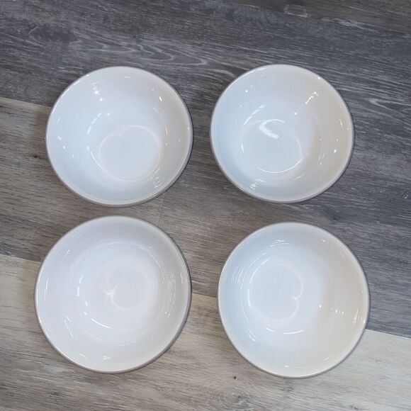 Corelle Sand Sketch Set of 4 Cereal Bowls 6 1/4" Diameter - Picture 1 of 3